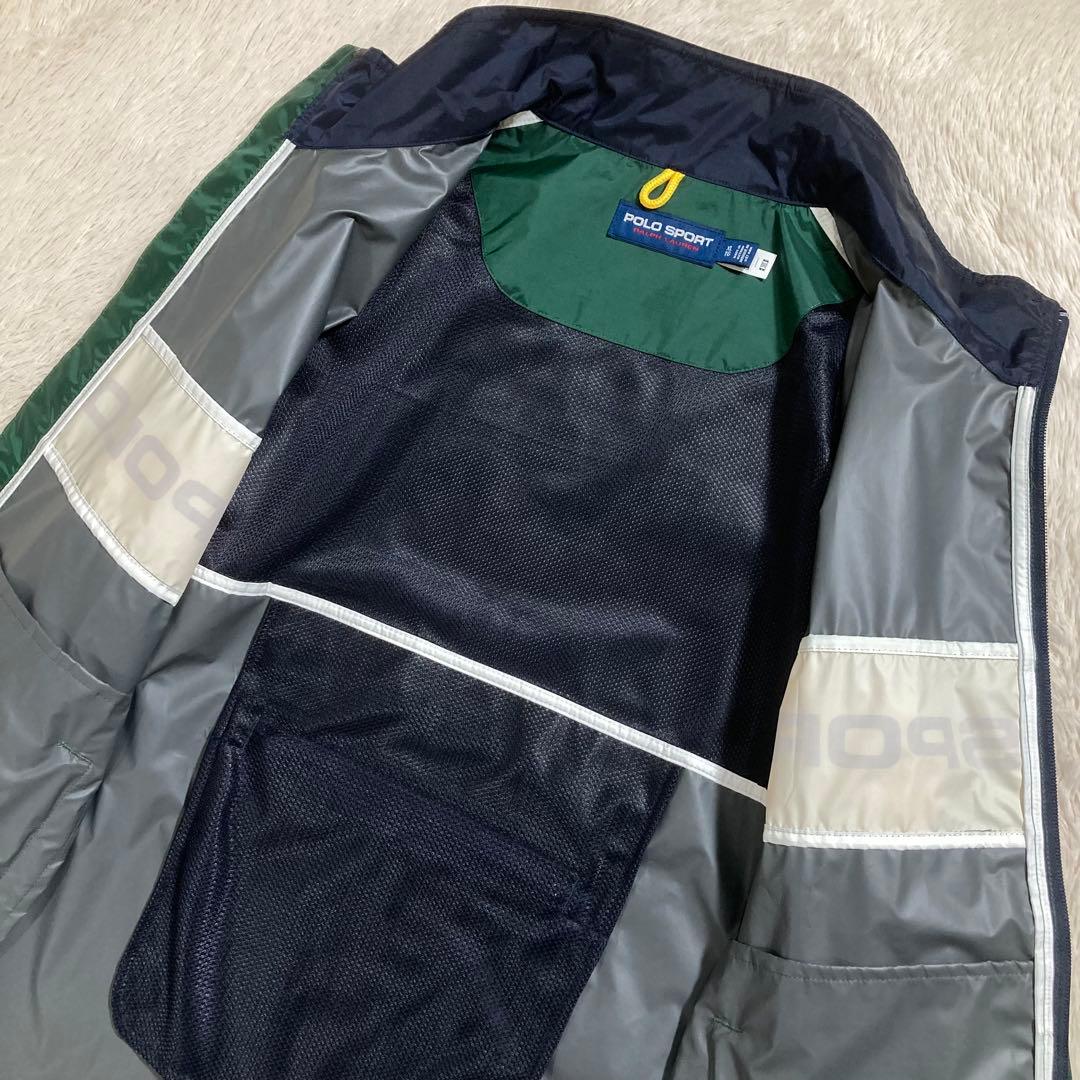 美品 ポロスポーツ ラルフローレン ウィンドブレーカー POLOロゴ ナイロン