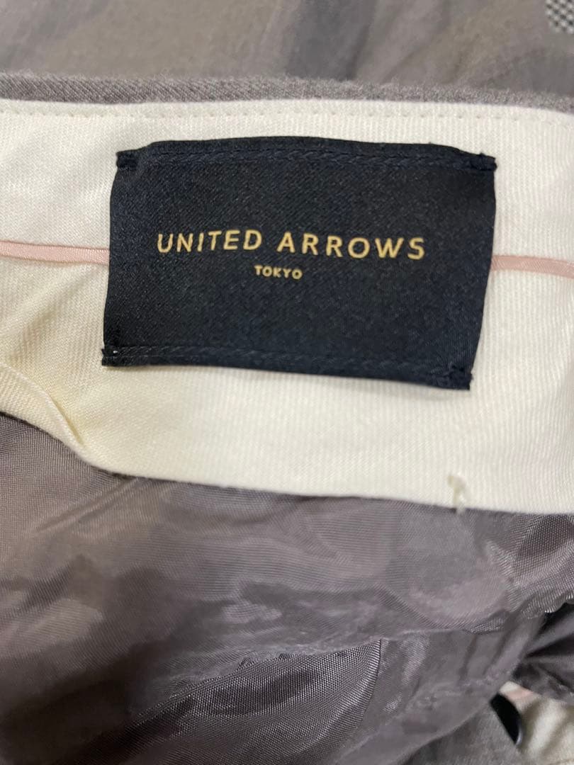 UNITED ARROWS レディース　ノンカラー　スーツ　セットアップ　パンツ