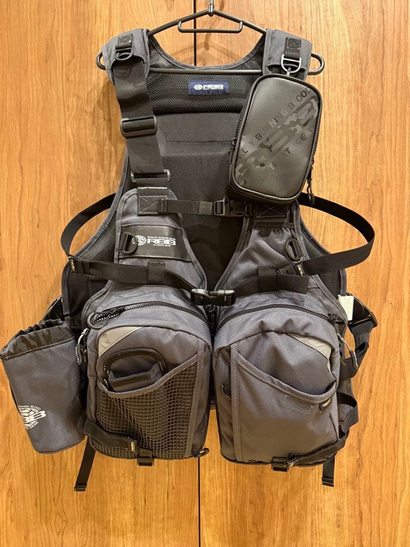 RBB ウェーディングベスト　エクストリームタイドゲームベスト チャコール