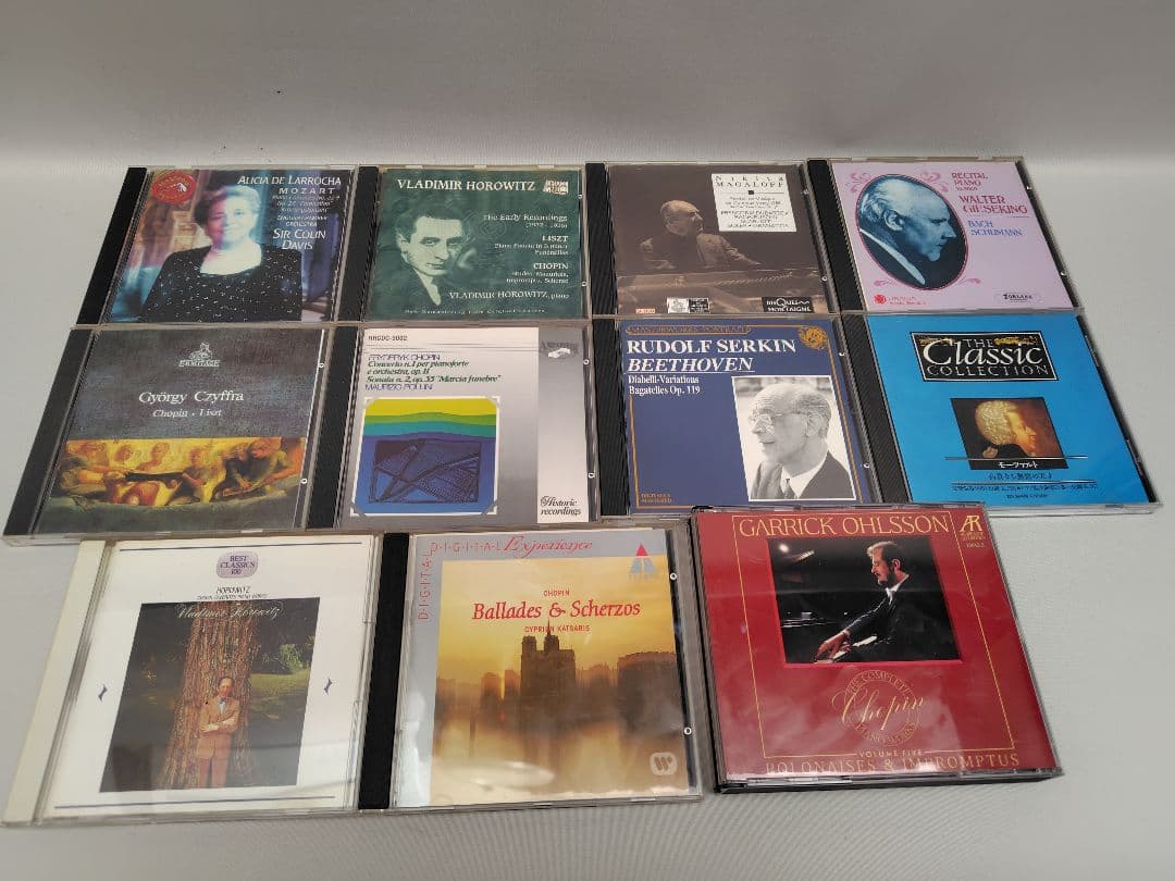 B080 クラシックCD 35枚まとめ売り ピアノ名盤 ホロヴィッツ等