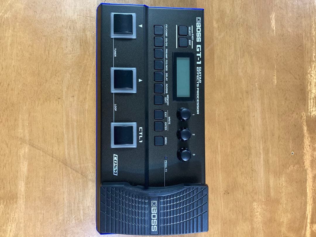 【美品】BOSS GT-1 マルチエフェクター 教科書セット