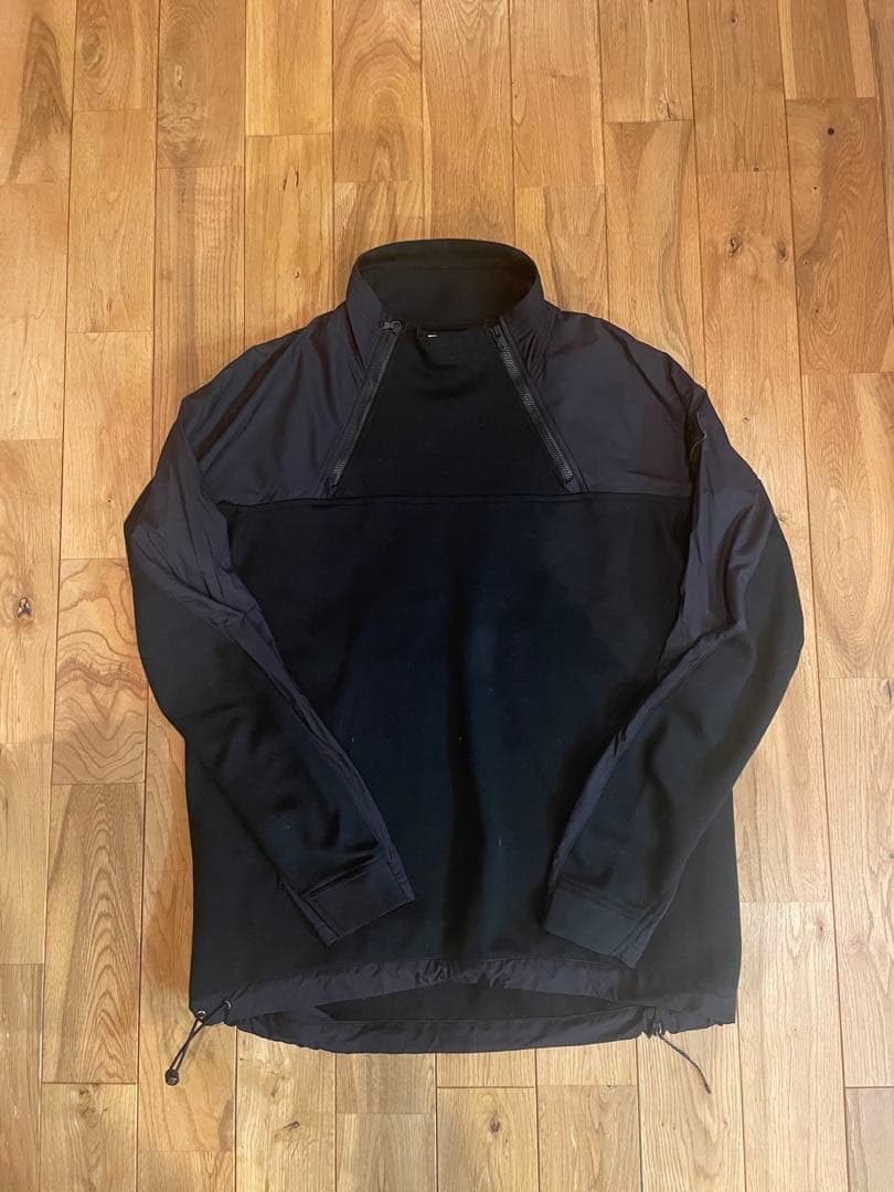 定価4.7万 TFW49 HYBRID PULLOVER S 黒