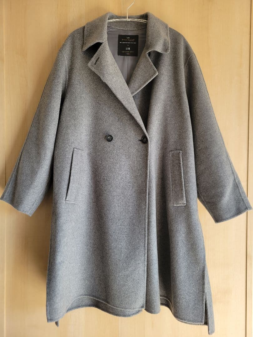 品切れ　23区 MANTECOPure チェスターコート　アウター　M　グレー