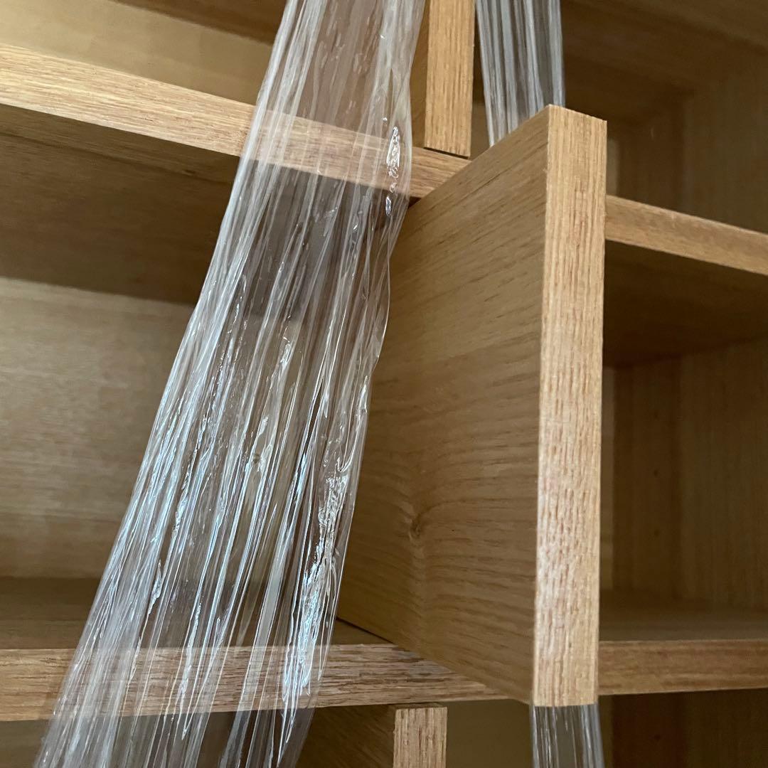 未使用♦︎希少♦︎廃盤♦︎無印良品壁につけられる棚【２個セット】タモ材