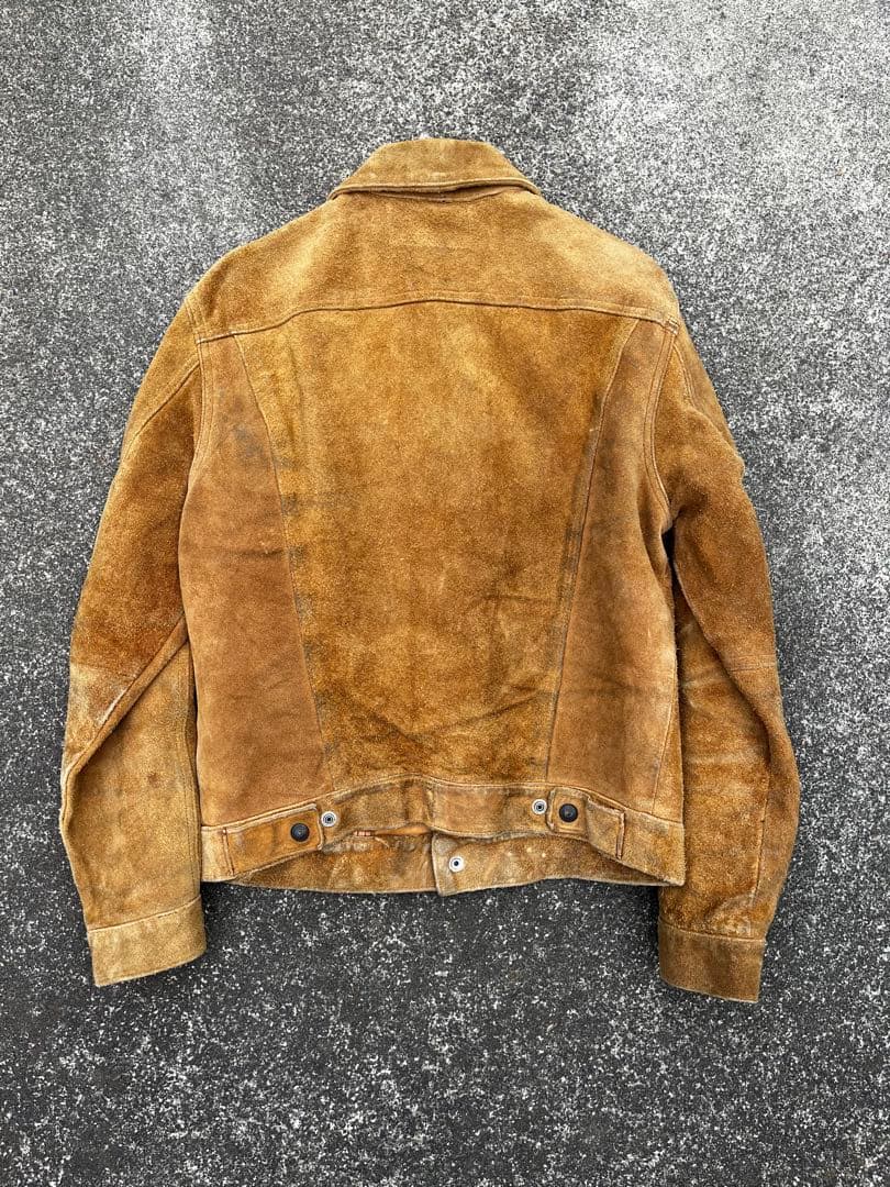 60s 70s リーバイス ビッグE スエードレザージャケット