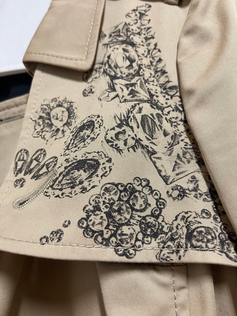 ヴァレンティノ　トレンチコート　ドット柄