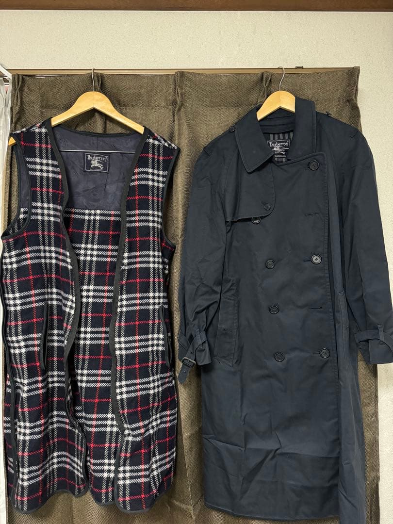 Burberrys ネイビー ダブル　トレンチコート