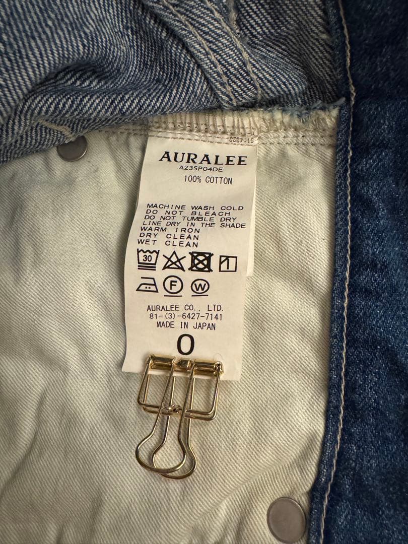 パンツ 23SS SELVEDGE FADED LIGHT DENIM PANTS 0