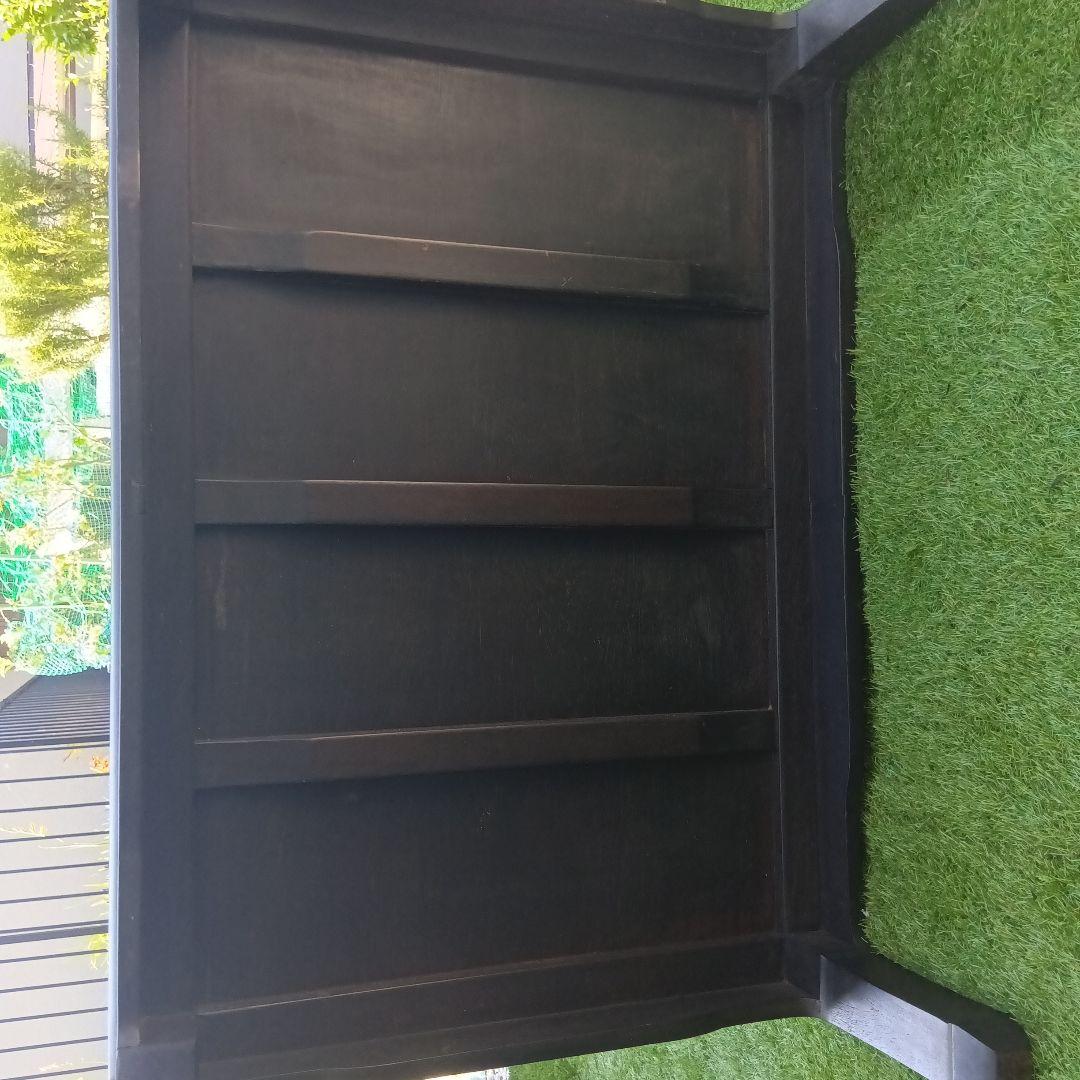 紫檀　座卓　昭和レトロ　希少　アンティーク　送料込