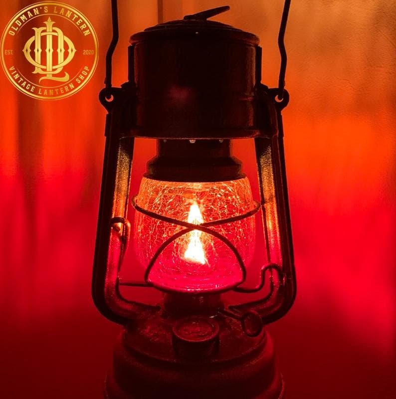 【限定】クラックグラス イエロー/アンバー/レッド Feuerhand ホヤ