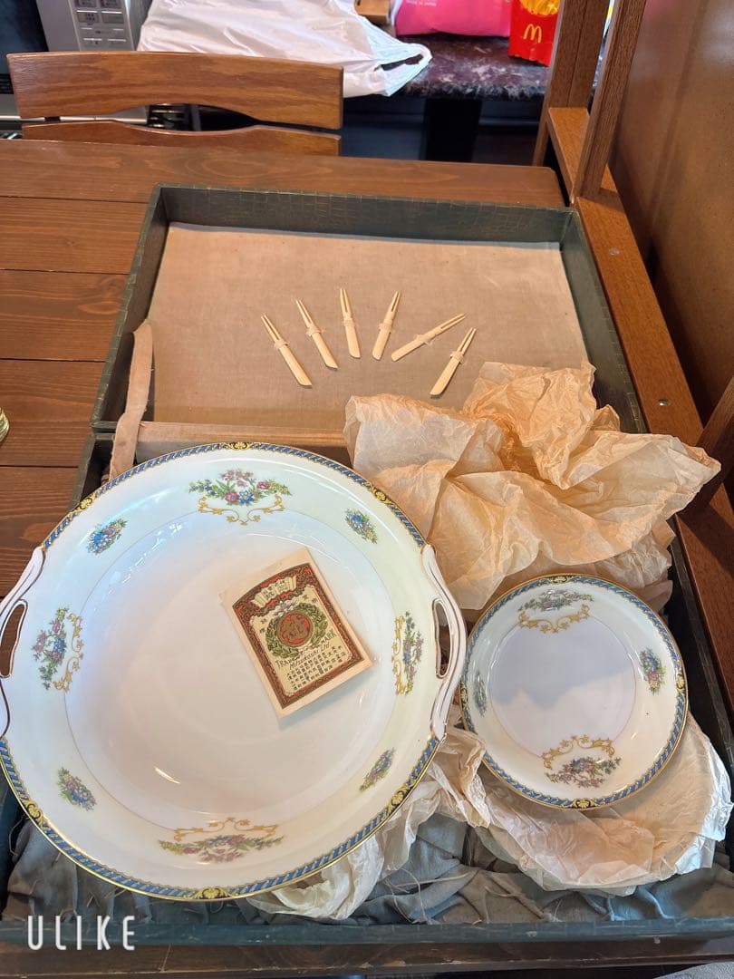 オールドノリタケ 大1枚 小6枚 お皿セット 期間限定出品