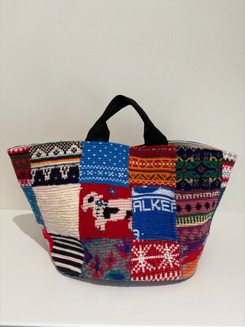 Desertic パッチワークトートバッグ