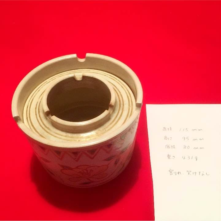 A40周平作　京焼　灰皿