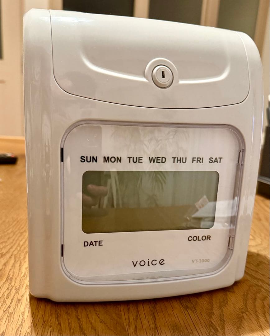 ✨美品✨VOICE タイムレコーダー VT-3000 ＋ タイムカード320枚