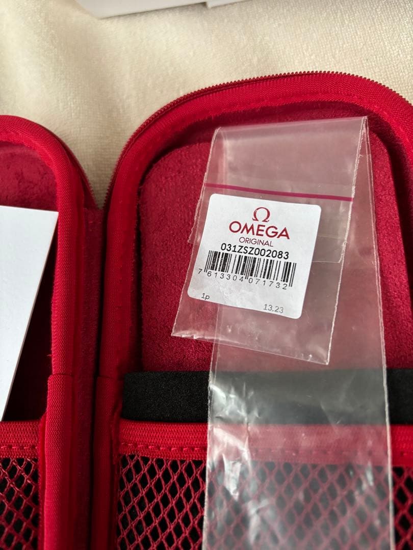 OMEGA official 黒 NATOストラップ/ベルト　美品