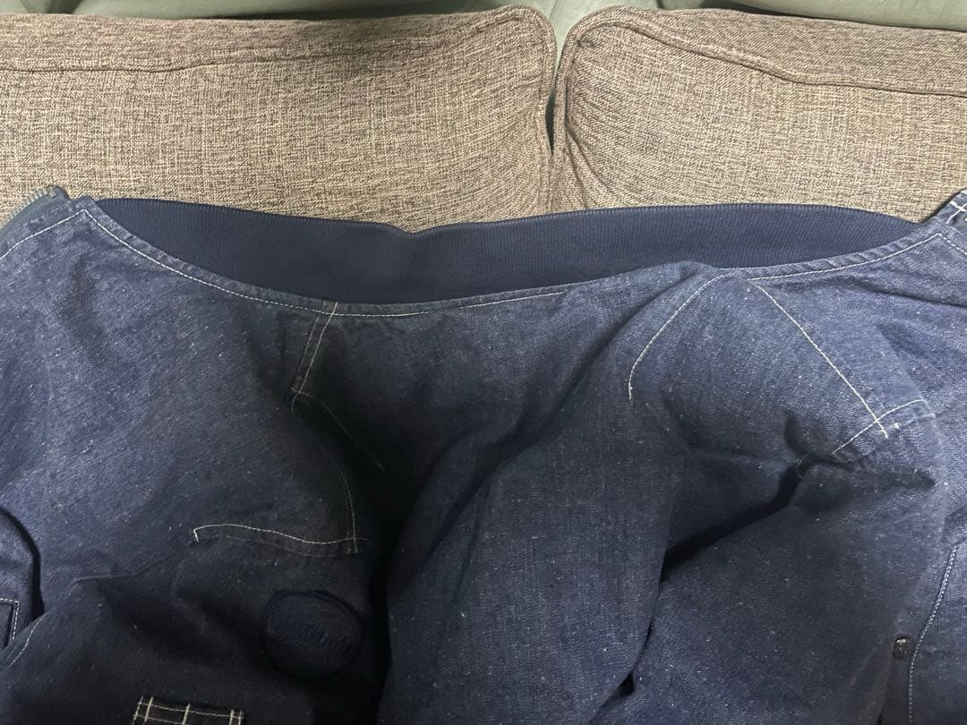 テンダーロイン ma-1 denim ジャケット　インディゴ　16aw ダウン