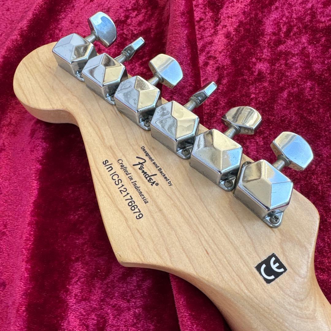 美品 メンテ済 Squier BULLET STRATOCASTER 3TS