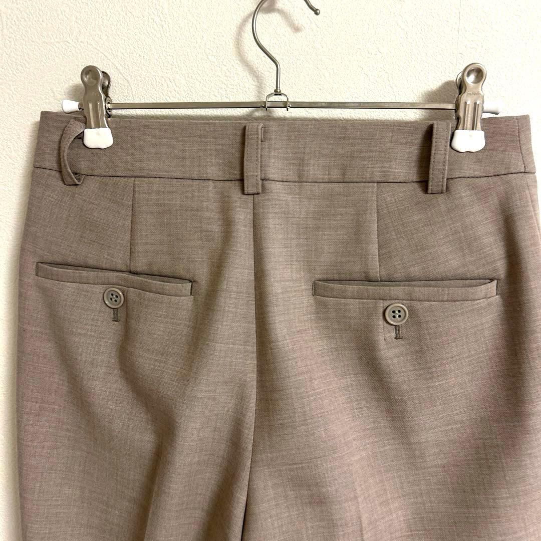 ★美品★スーツスクエア上下セット　Vカラージャケット／パンツDELEGANT