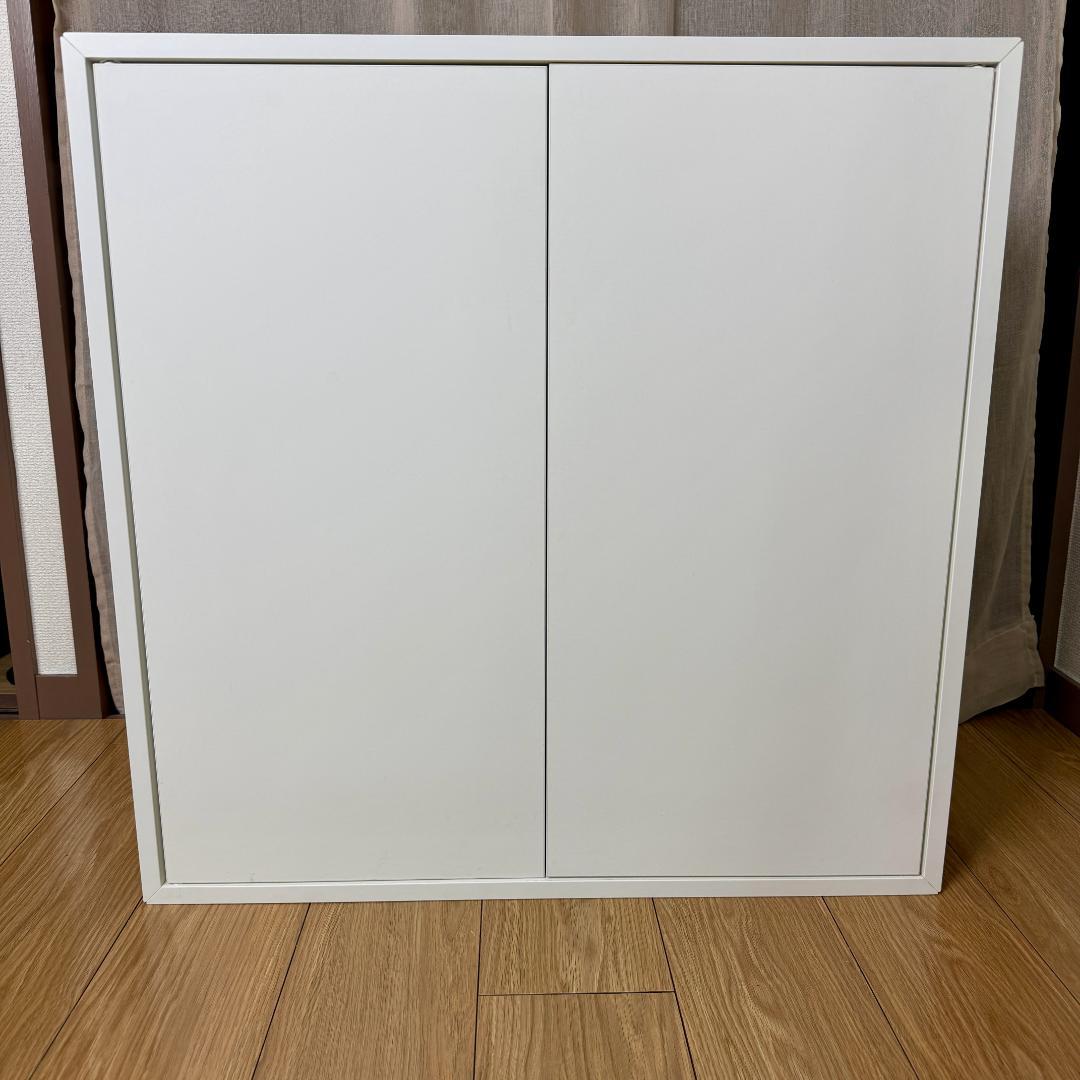 【完成品】IKEA 木製キャビネット　EKET エーケト