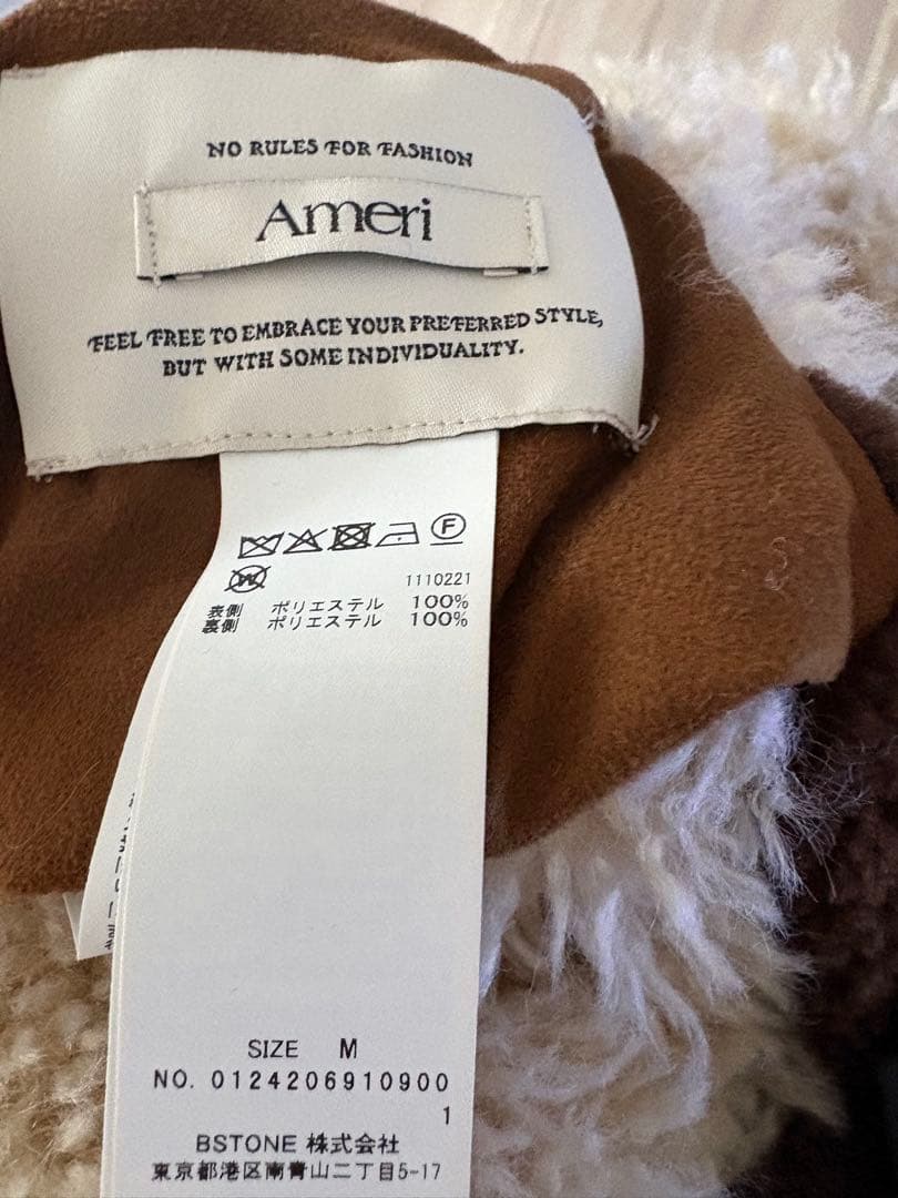 ジャケット・アウター nananaAmeri MANY WAY VARIOUS BOA JACK