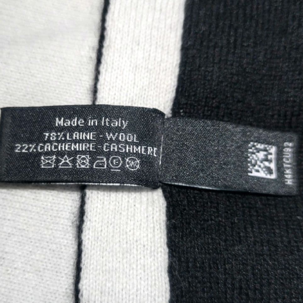 ✨未使用級✨CHANEL　PLAID＆POUCH　ブランケット　カシミ混　限定