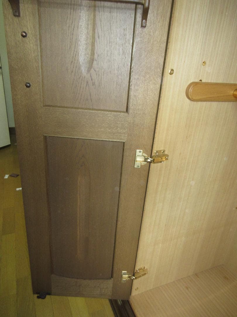 【昭和レトロ】　ヴィンテージ　府中家具　大型たんす　クラシック