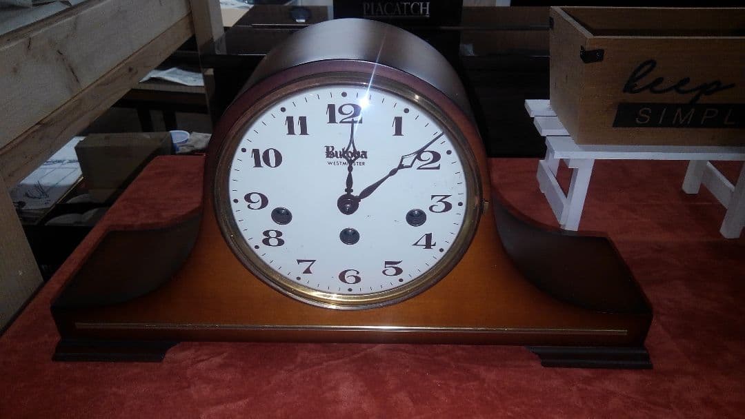 bulova ウエストミンスター　アンティーク　置時計