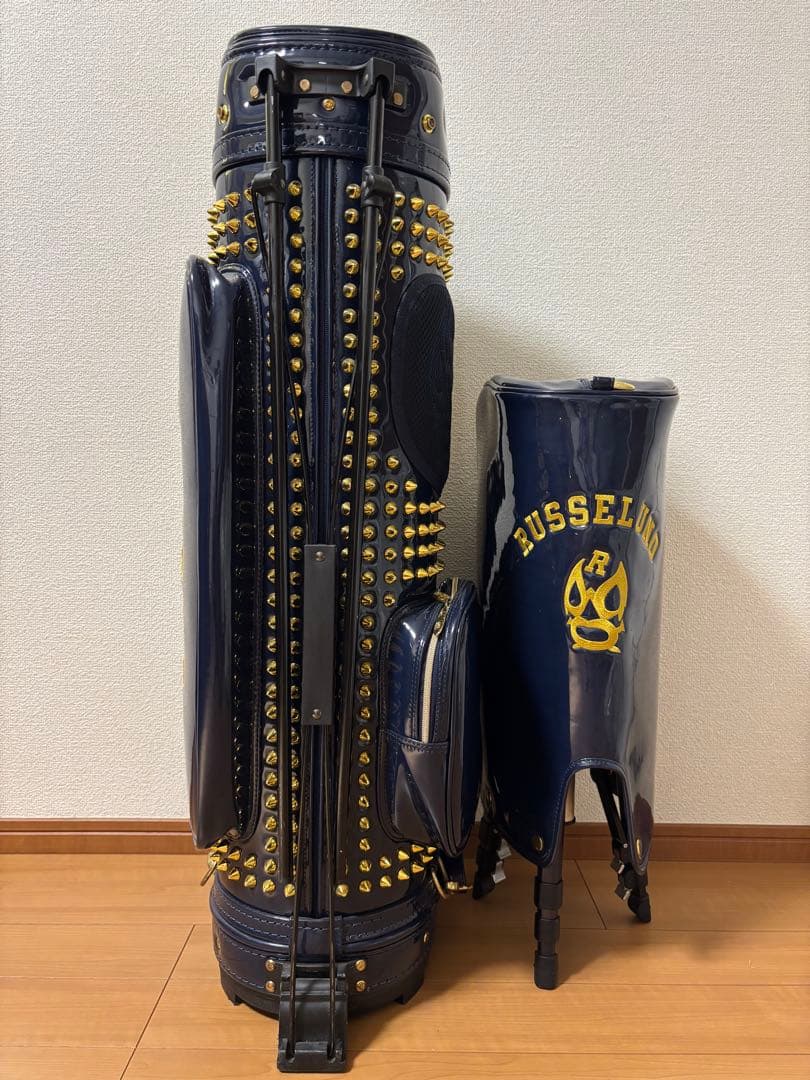 RUSSELUNO ラッセルノ スタンド式 キャディバッグ 6分割 美品 完売品