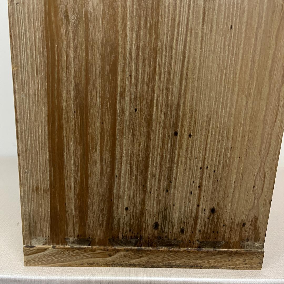 26 和風 小箪笥 4段 総桐たんす 上部引き戸 木製 小引出し 高さ62cm