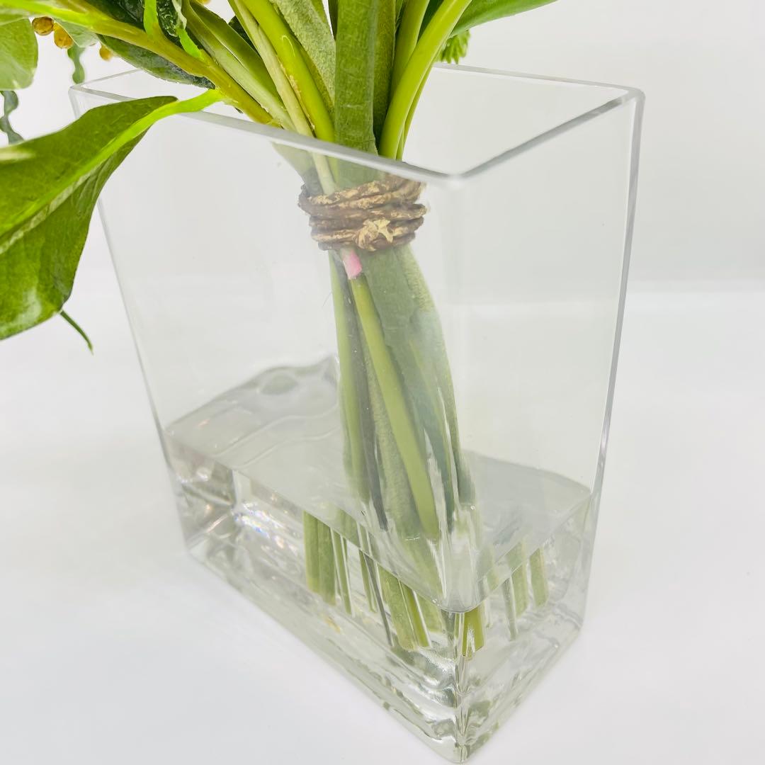 エミリオロバ 高級造花 フラワーアレンジ ガラス花瓶付き インテリア 送料無料