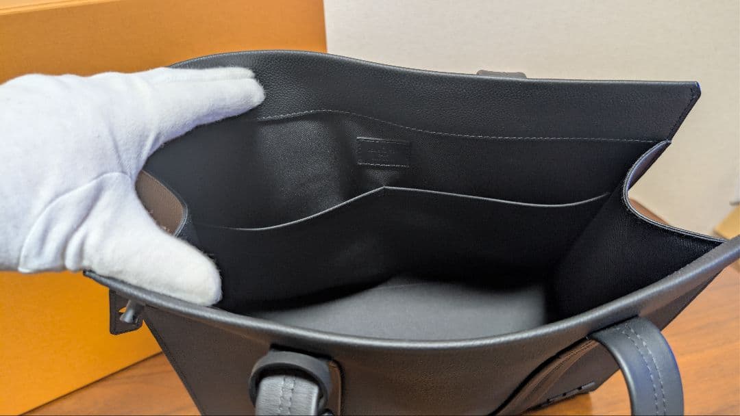 ルイヴィトン M57308 テイクオフ トート アエログラム ブラック