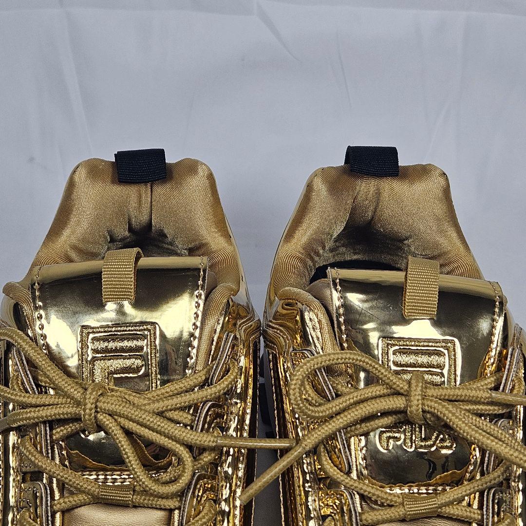 【新品】FILA ディスラプター 2 ゴールドラッシュ スニーカー