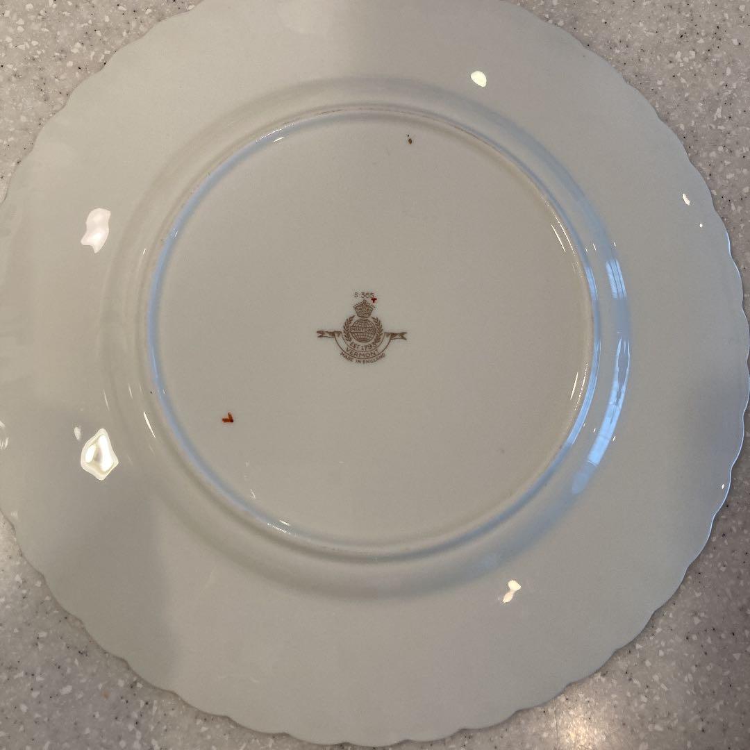 ミントン アンティーク　大皿&小皿6枚　セット