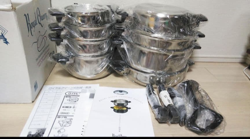 未使用☆ロイヤルクイーン鍋セット　ロイヤルクイーン