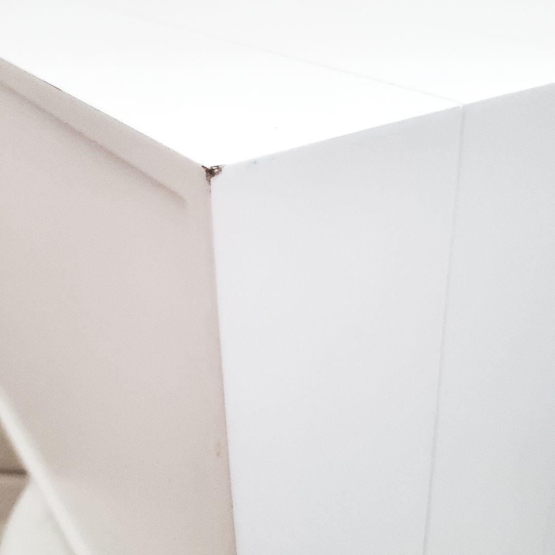 未使用 ディズニー ミッキーマウス デザイン 収納 ボックス 棚 ホワイト