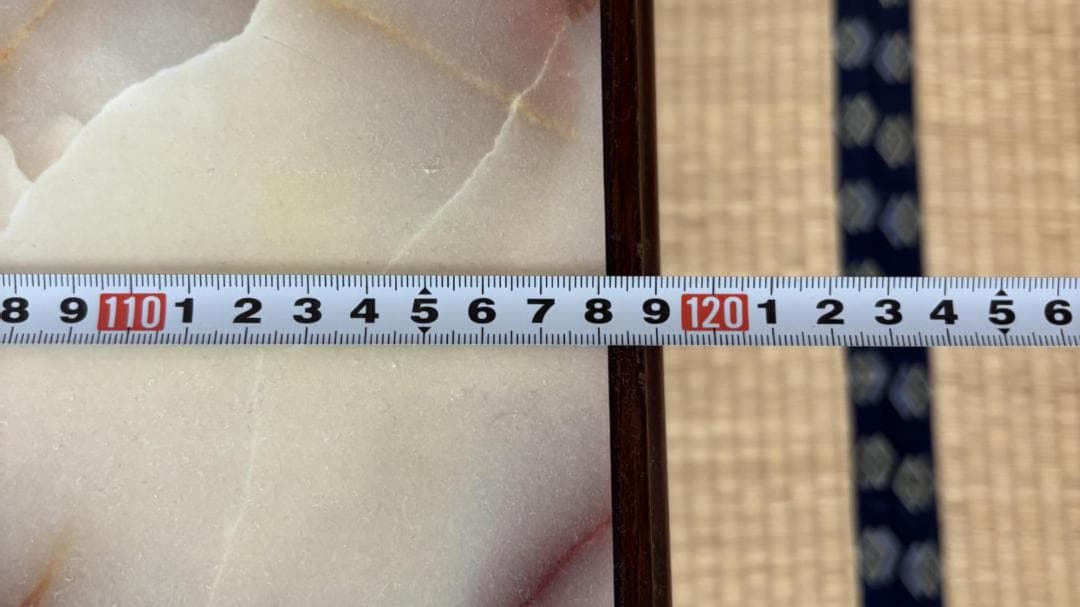 アンティーク応接テーブル 大理石風 天板