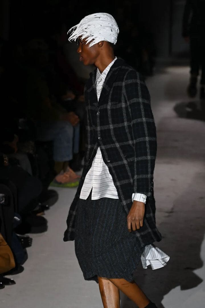 コムデギャルソンオムプリュス　24AW 縮絨ロングジャケット