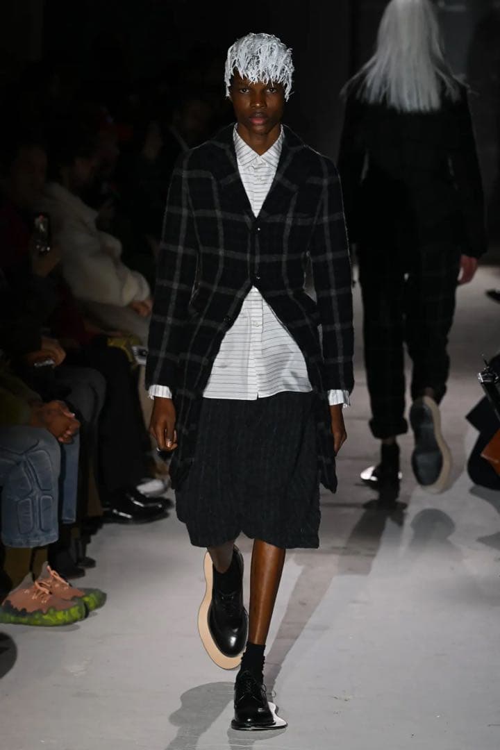 コムデギャルソンオムプリュス　24AW 縮絨ロングジャケット