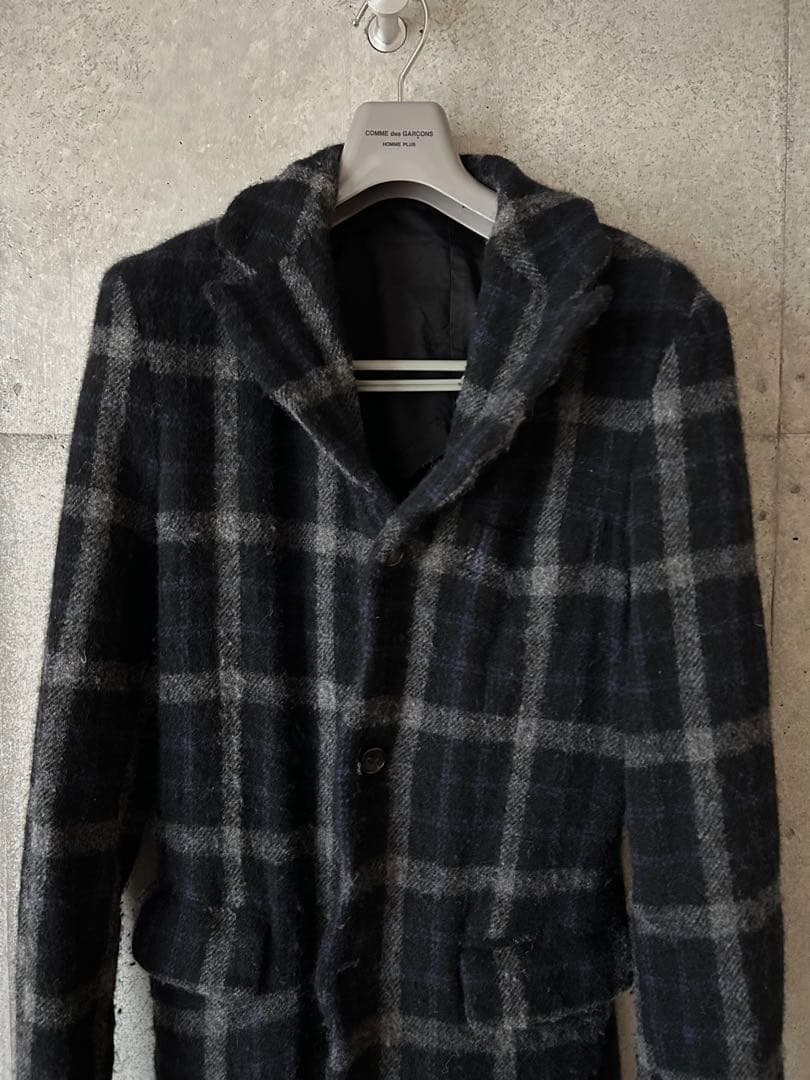 コムデギャルソンオムプリュス　24AW 縮絨ロングジャケット