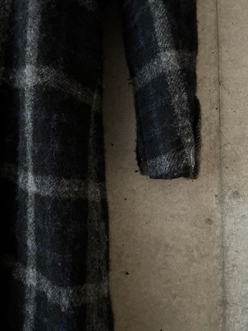 コムデギャルソンオムプリュス　24AW 縮絨ロングジャケット