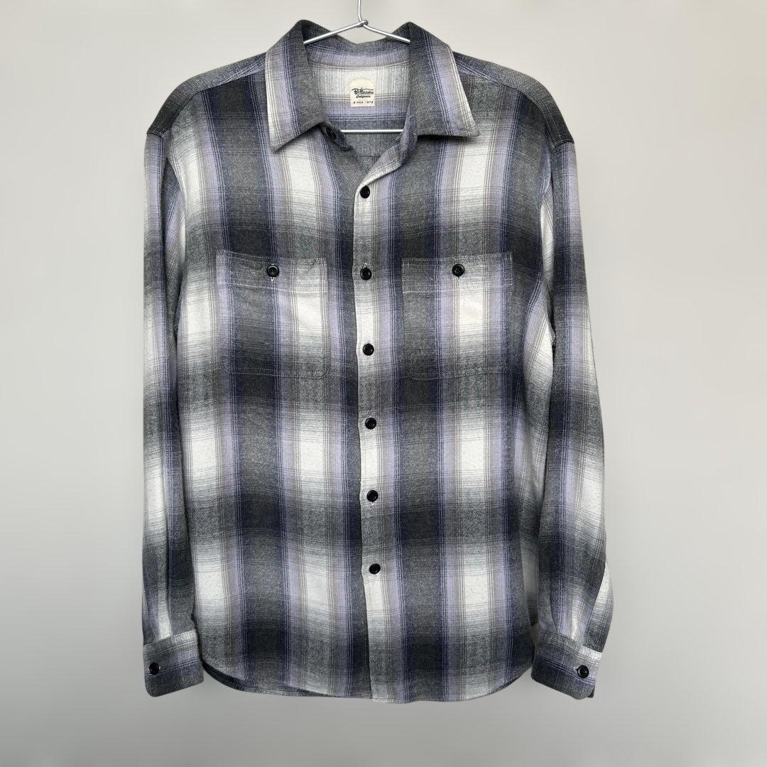 ロンハーマン RonHerman RHC オンブレ起毛チェックシャツ