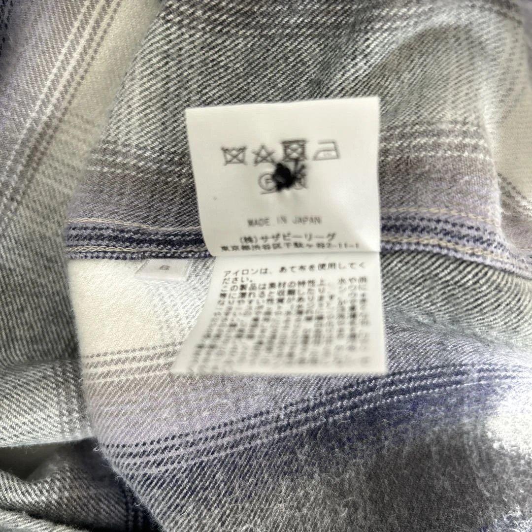 ロンハーマン RonHerman RHC オンブレ起毛チェックシャツ