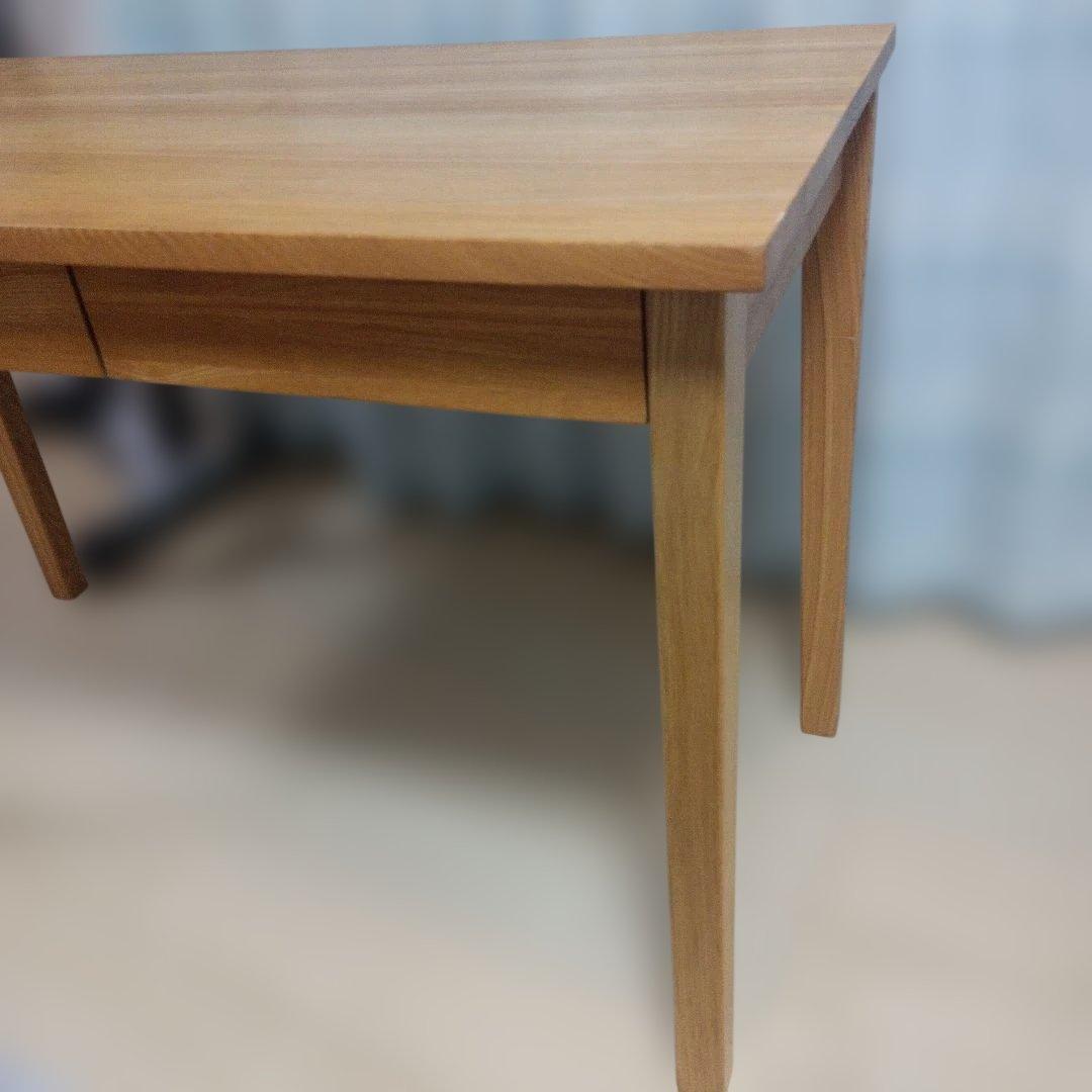 無印良品　木製デスク オーク材　MUJI　良品計画　廃盤品