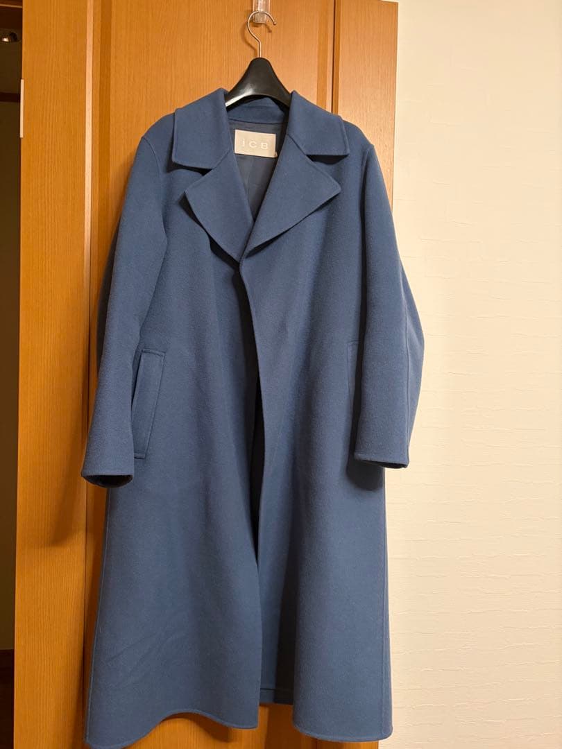 ICB ロングコート 青