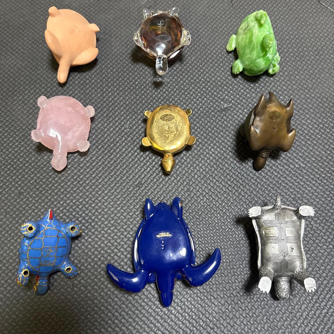 縁起物　亀　置物　骨董品　アンティーク