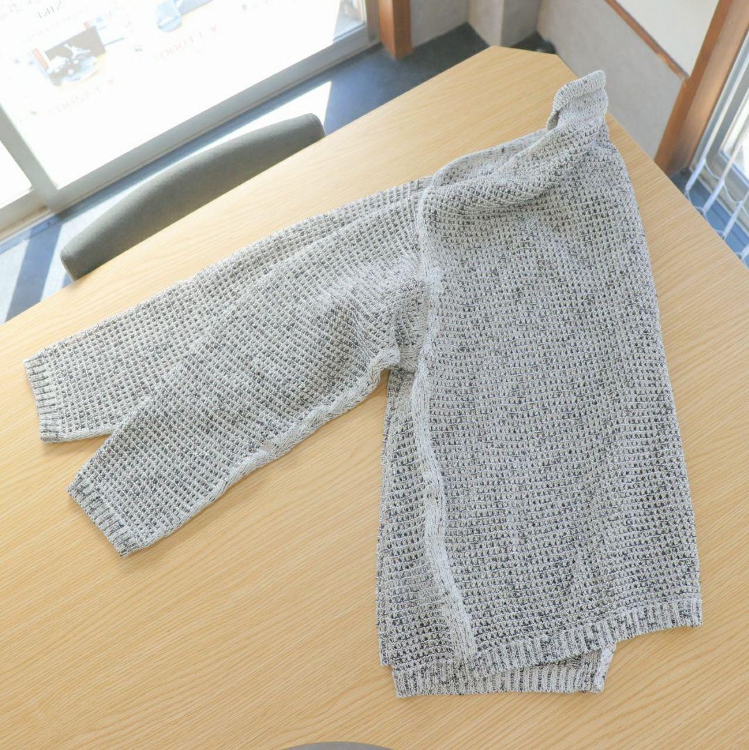 トップス YOKE 24SS MESH KNITTED BUTTONED CARDIGAN