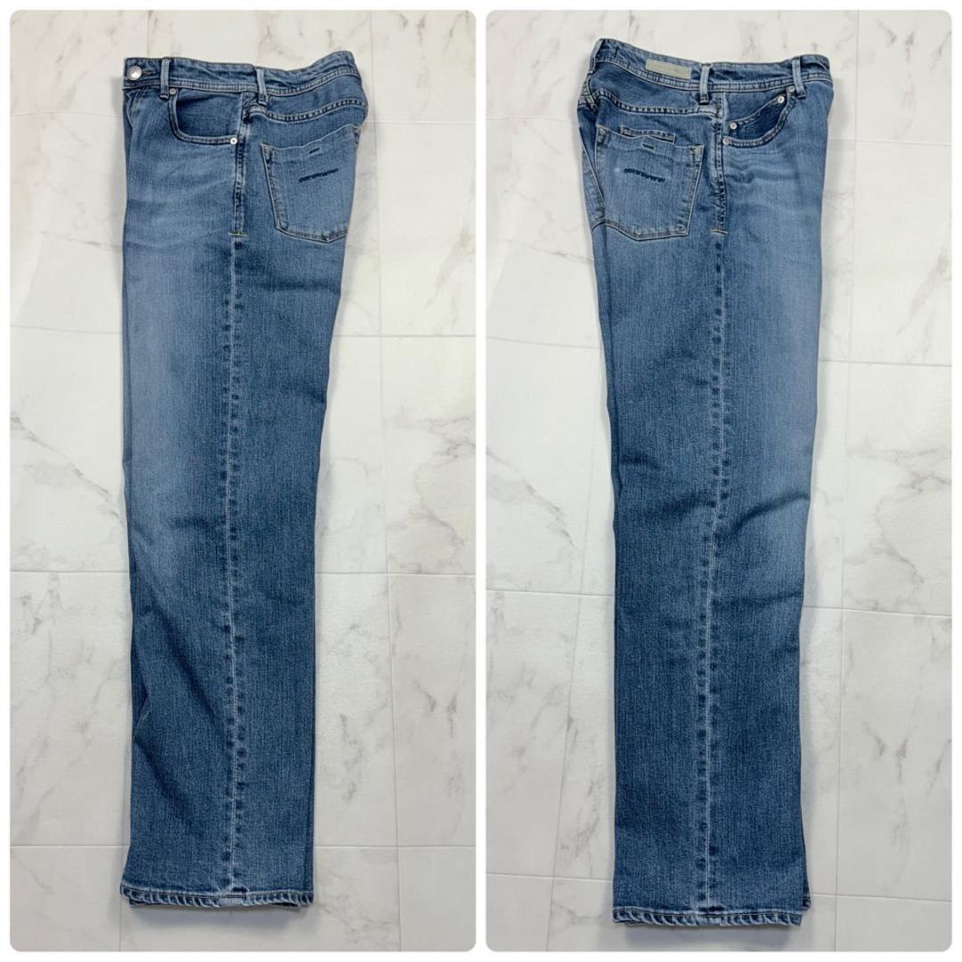 ヤヌーク　LEA ボーイズルーズ　ストレートデニムパンツ　24 ルーズ　レア