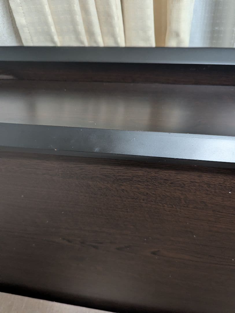 フランスベッド nls-603 ダークブラウン セミダブルベッドフレーム