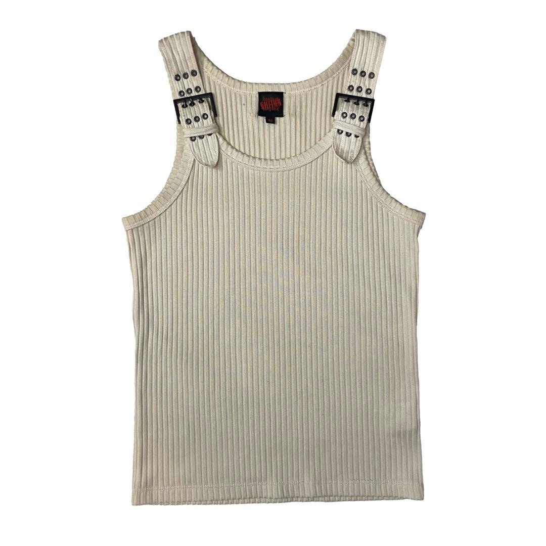 Jean paul gaultier ショルダーベルト付きタンクトップ