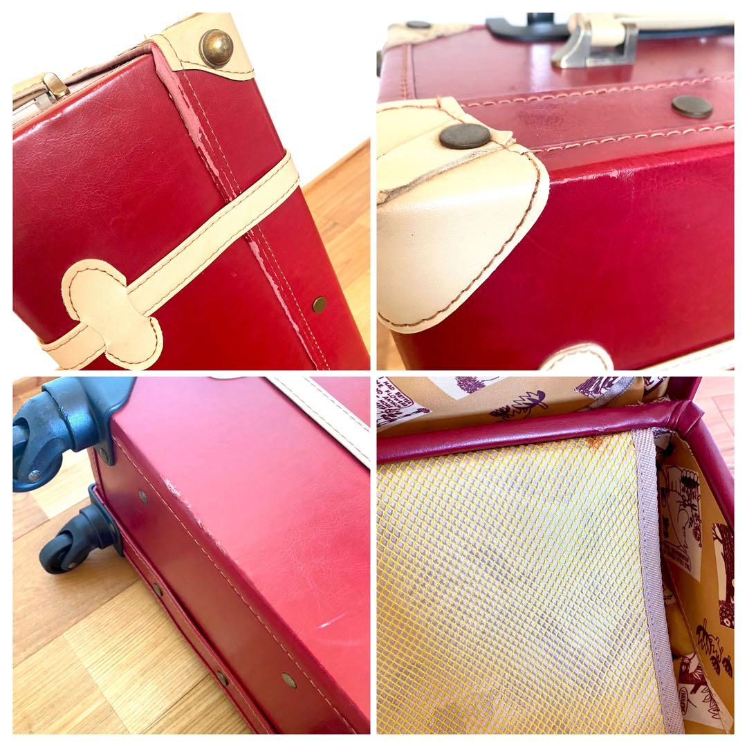 希少 廃盤品 ムーミン リトルミイ キャリーケース スーツケース 35L 赤